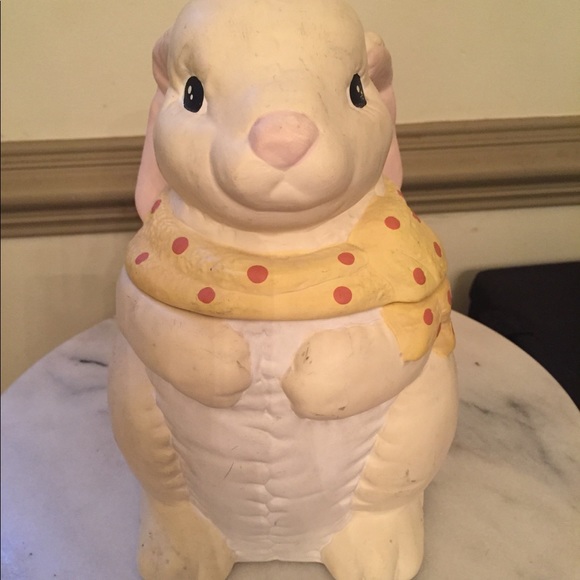 Kitchen | Vintage 196s Treasure Craft Bunny Cookie Jar | Poshmark